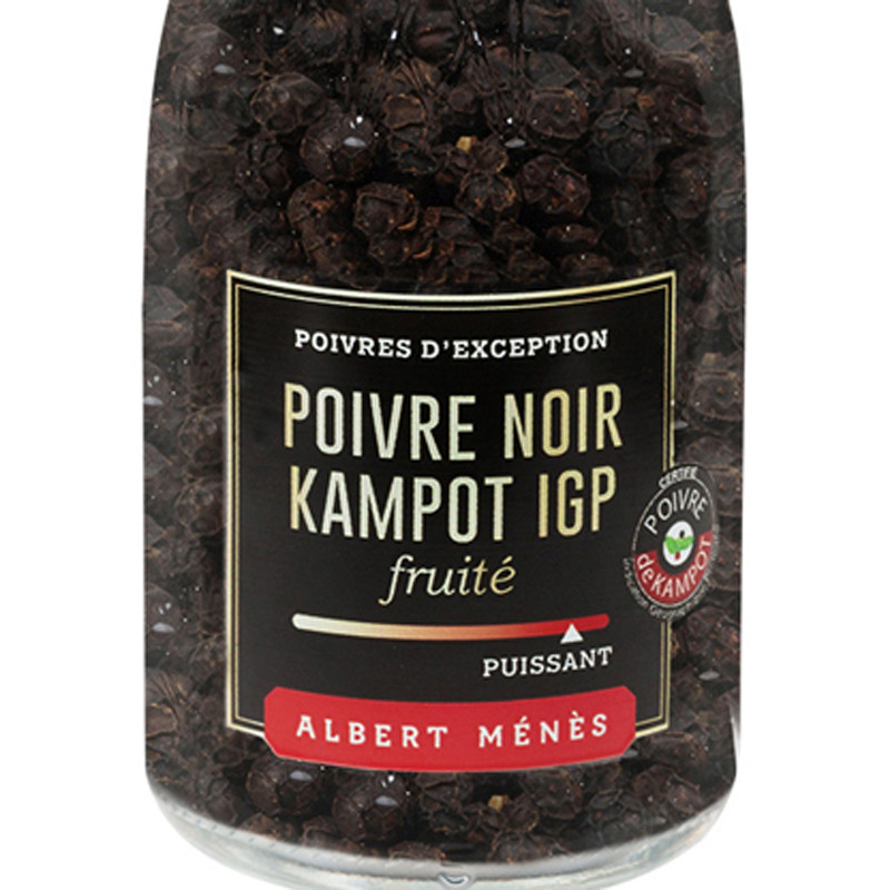 50 g de poivre de Kampot noir disponible sur Poivre & Ko - La
