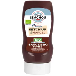 Pur organic and unsweetened BBQ sauce - mini-squeeze