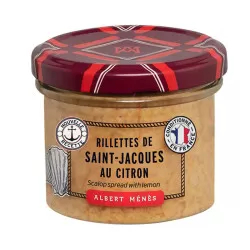 Rillettes de Noix de Saint Jacques au citron