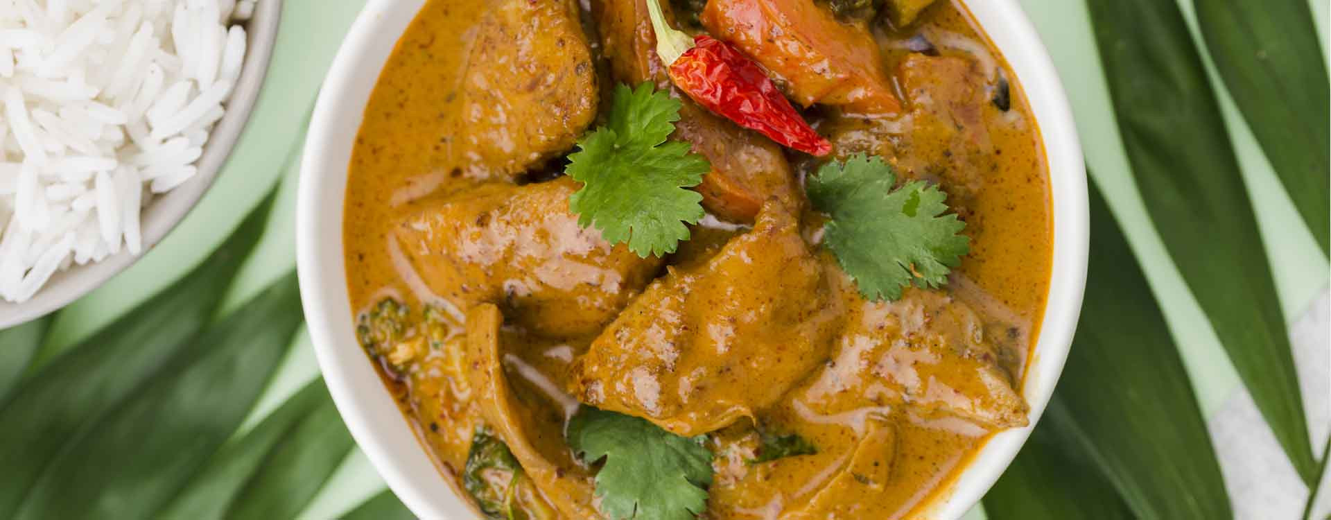 Curry rouge de poulet