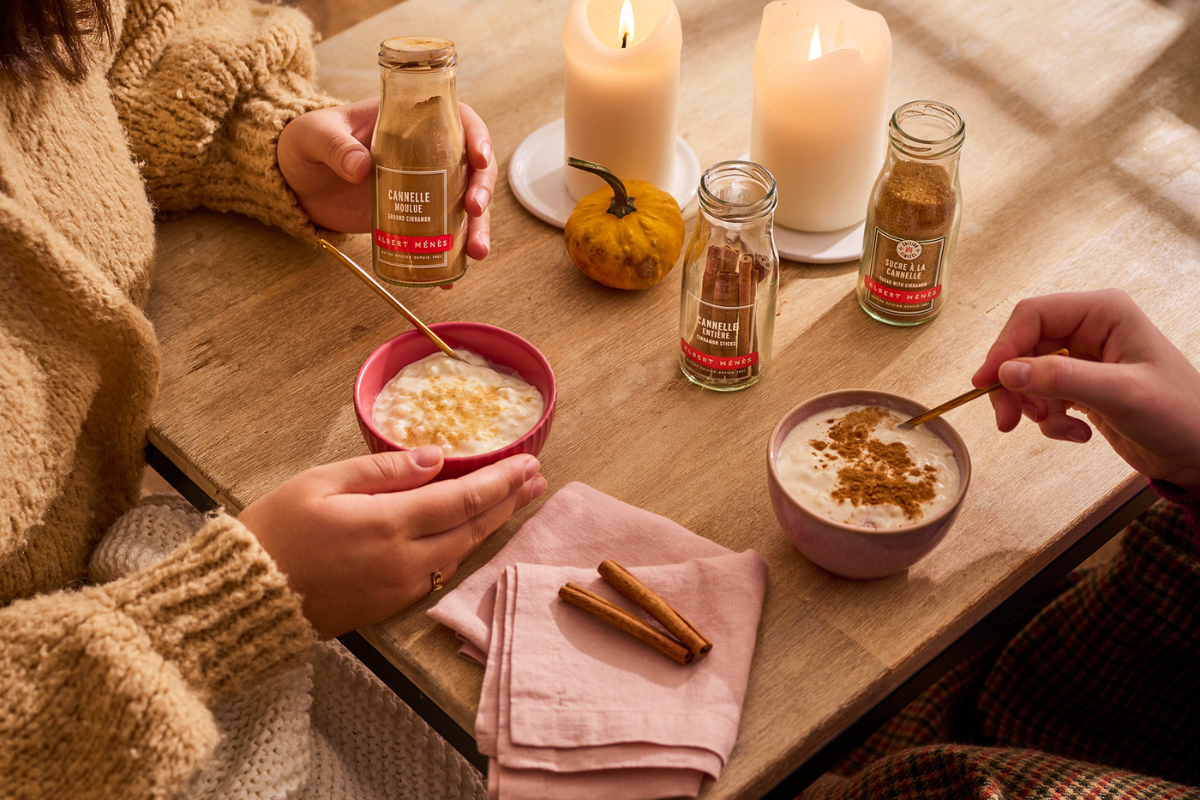 Riz au lait à la cannelle